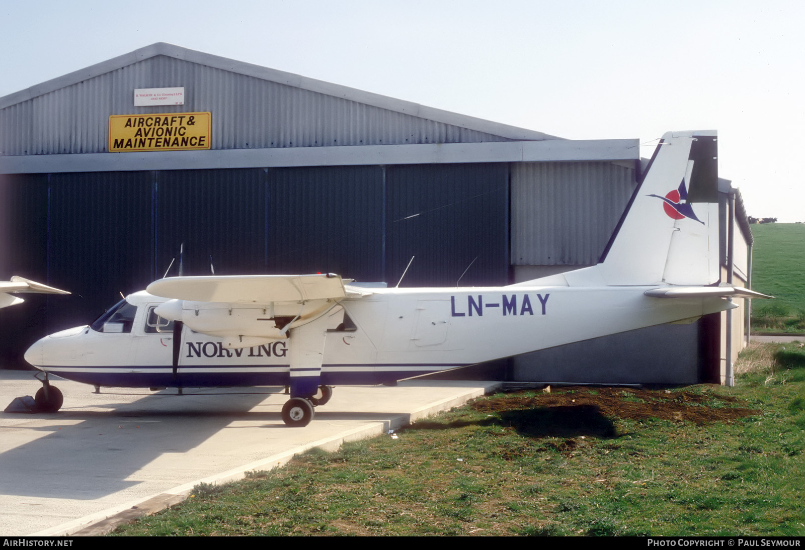 Aircraft Photo of LN-MAY | Britten-Norman BN-2A-21 Islander | Norving | AirHistory.net #810003