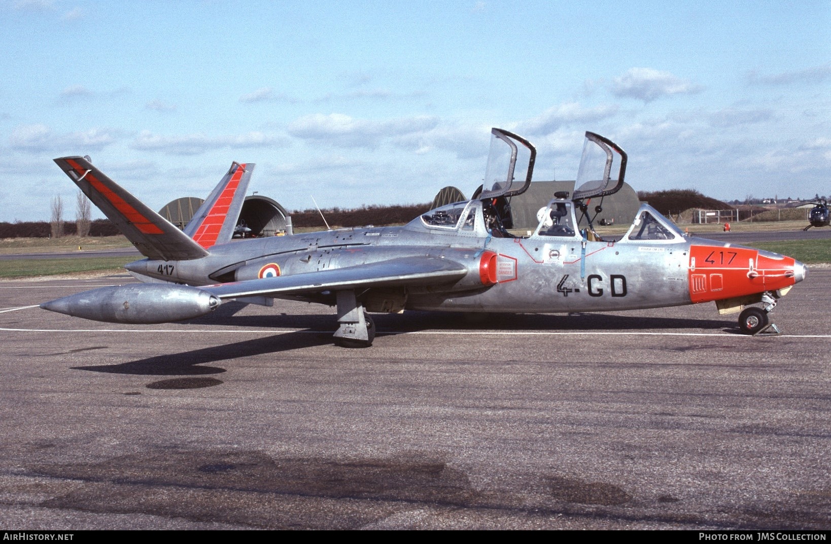 Aircraft Photo of 417 | Fouga CM-170R Magister | France - Air Force | AirHistory.net #810006
