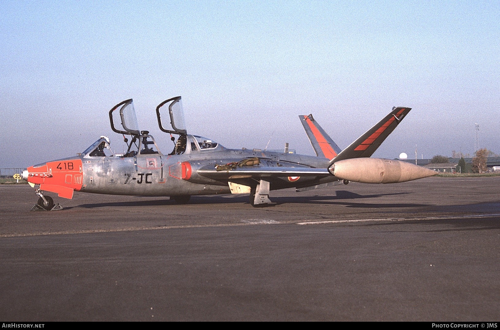 Aircraft Photo of 418 | Fouga CM-170R Magister | France - Air Force | AirHistory.net #810007