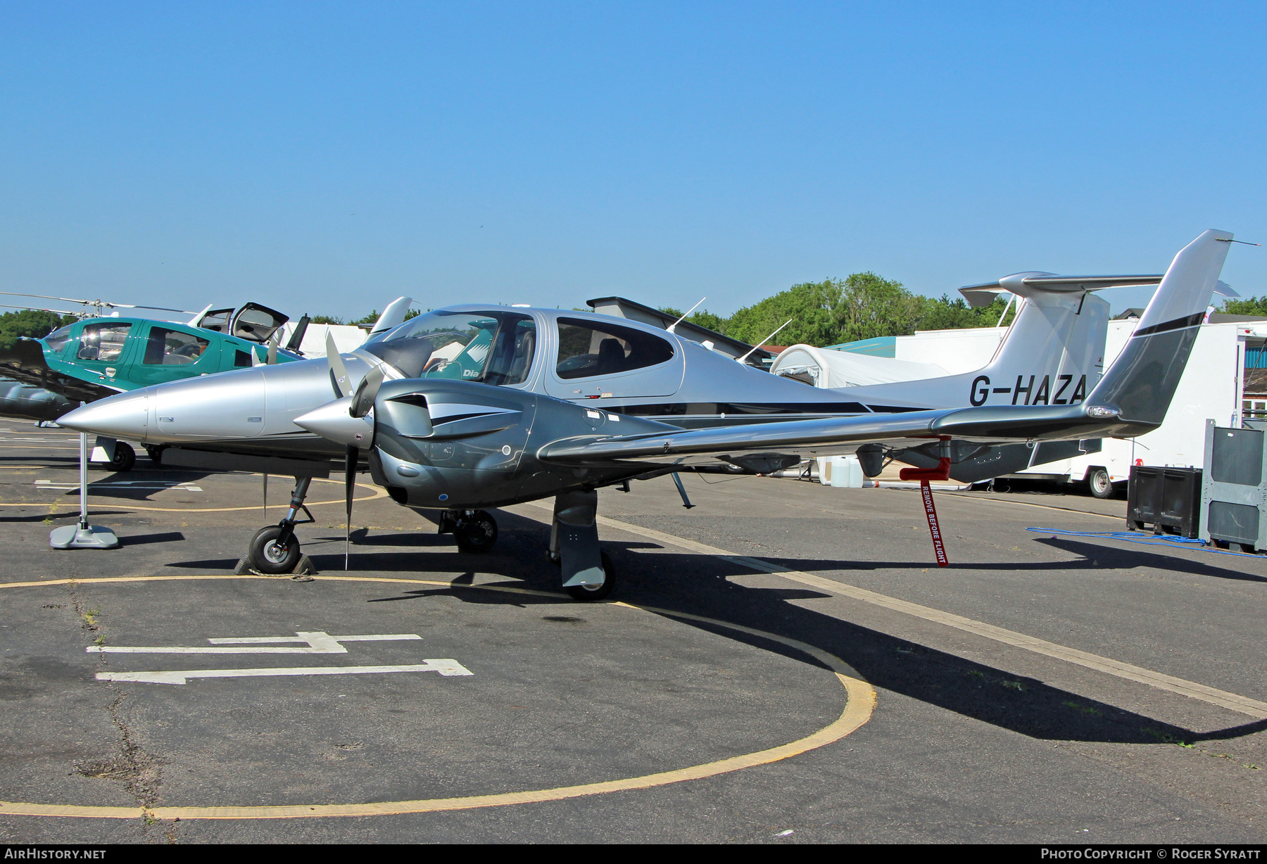 Aircraft Photo of G-HAZA | Diamond DA42 NG Twin Star | AirHistory.net #810014