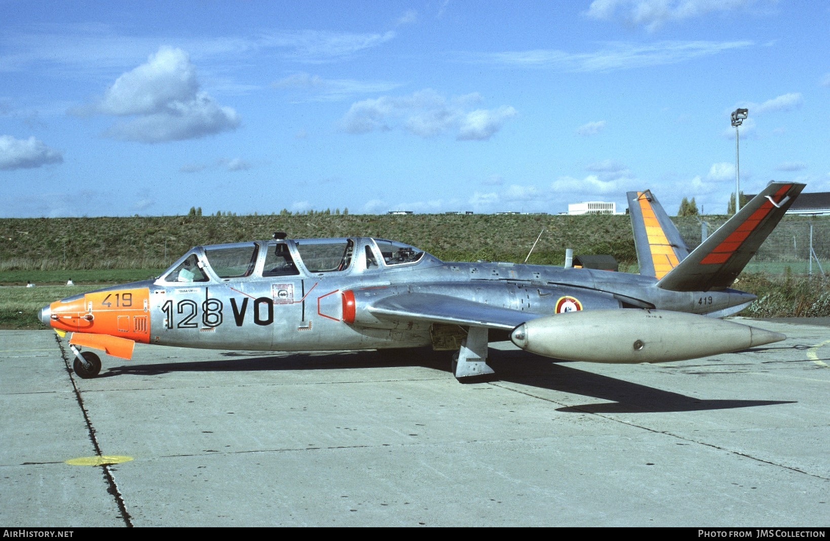 Aircraft Photo of 419 | Fouga CM-170R Magister | France - Air Force | AirHistory.net #810016