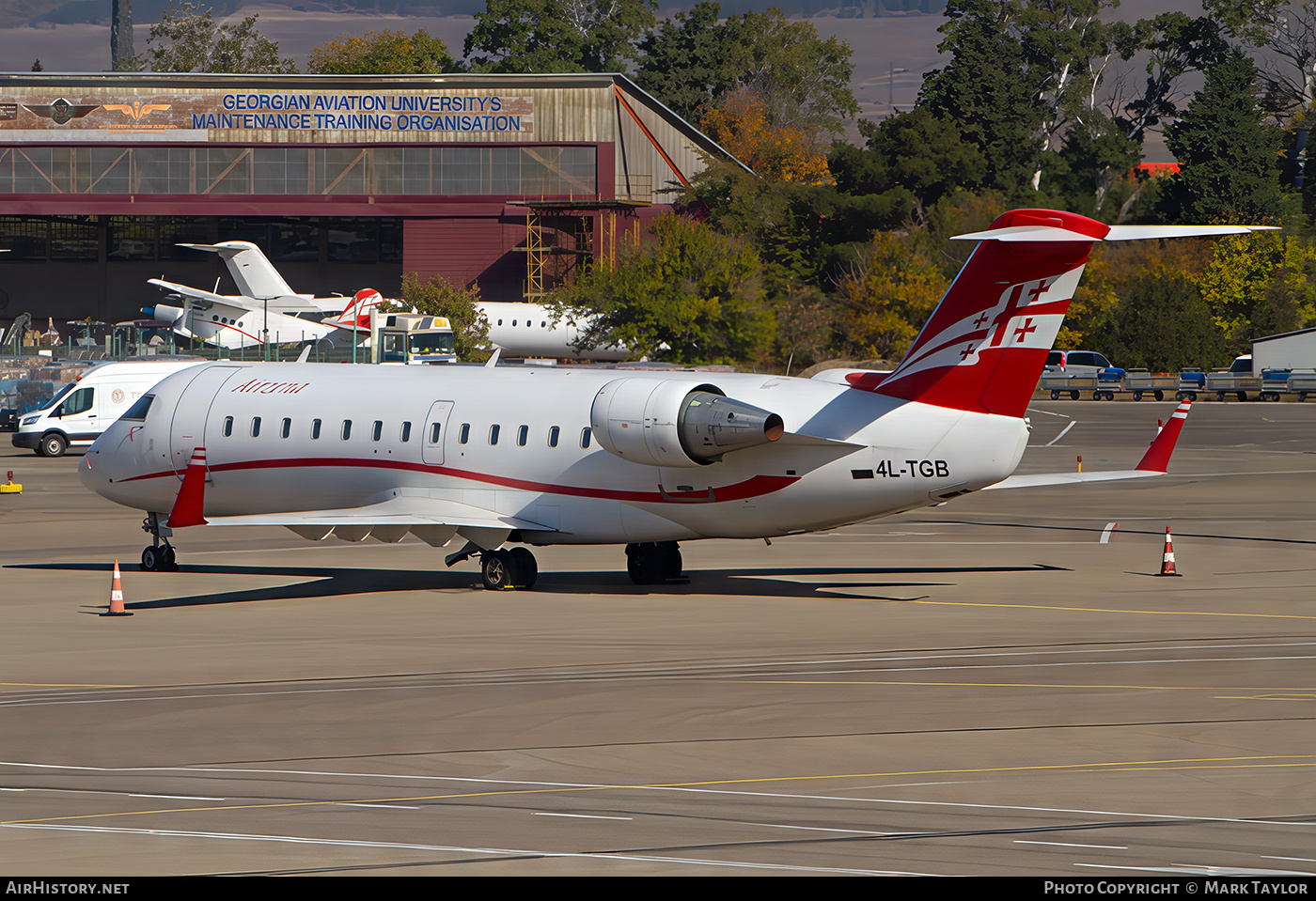 Aircraft Photo of 4L-TGB | Bombardier CRJ-200LR (CL-600-2B19) | Airzena - Georgian Airways | AirHistory.net #810034