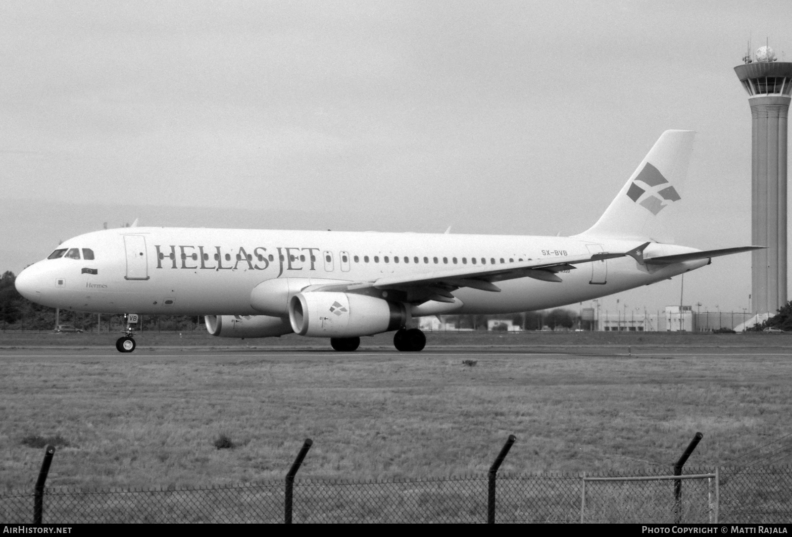 Aircraft Photo of SX-BVB | Airbus A320-232 | Hellas Jet | AirHistory.net #810041