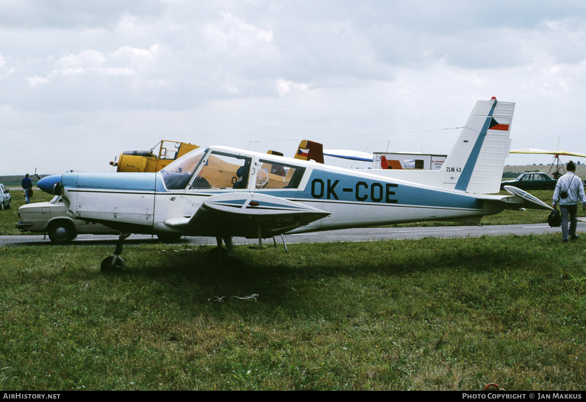Aircraft Photo of OK-COE | Zlin Z-43 | AirHistory.net #810051