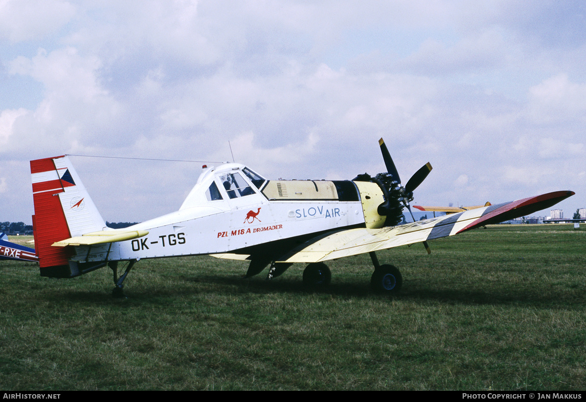 Aircraft Photo of OK-TGS | PZL-Mielec M-18A Dromader | Slov-Air | AirHistory.net #810053