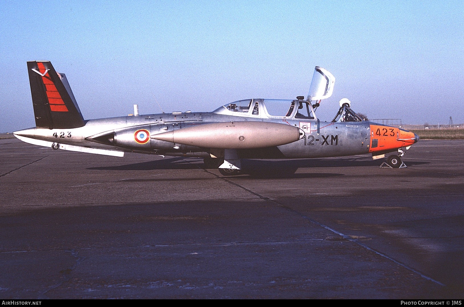 Aircraft Photo of 423 | Fouga CM-170R Magister | France - Air Force | AirHistory.net #810063