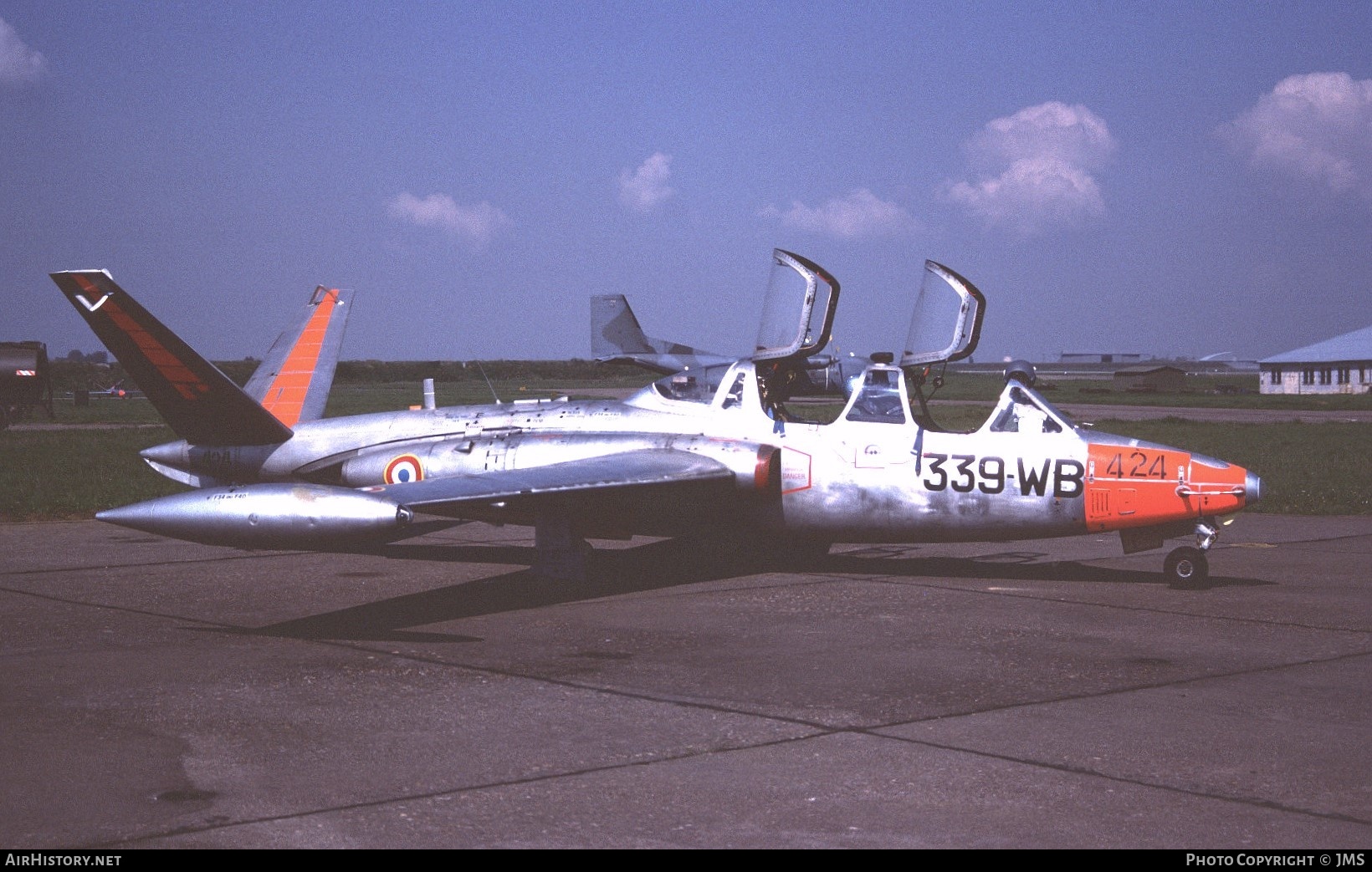 Aircraft Photo of 424 | Fouga CM-170R Magister | France - Air Force | AirHistory.net #810065