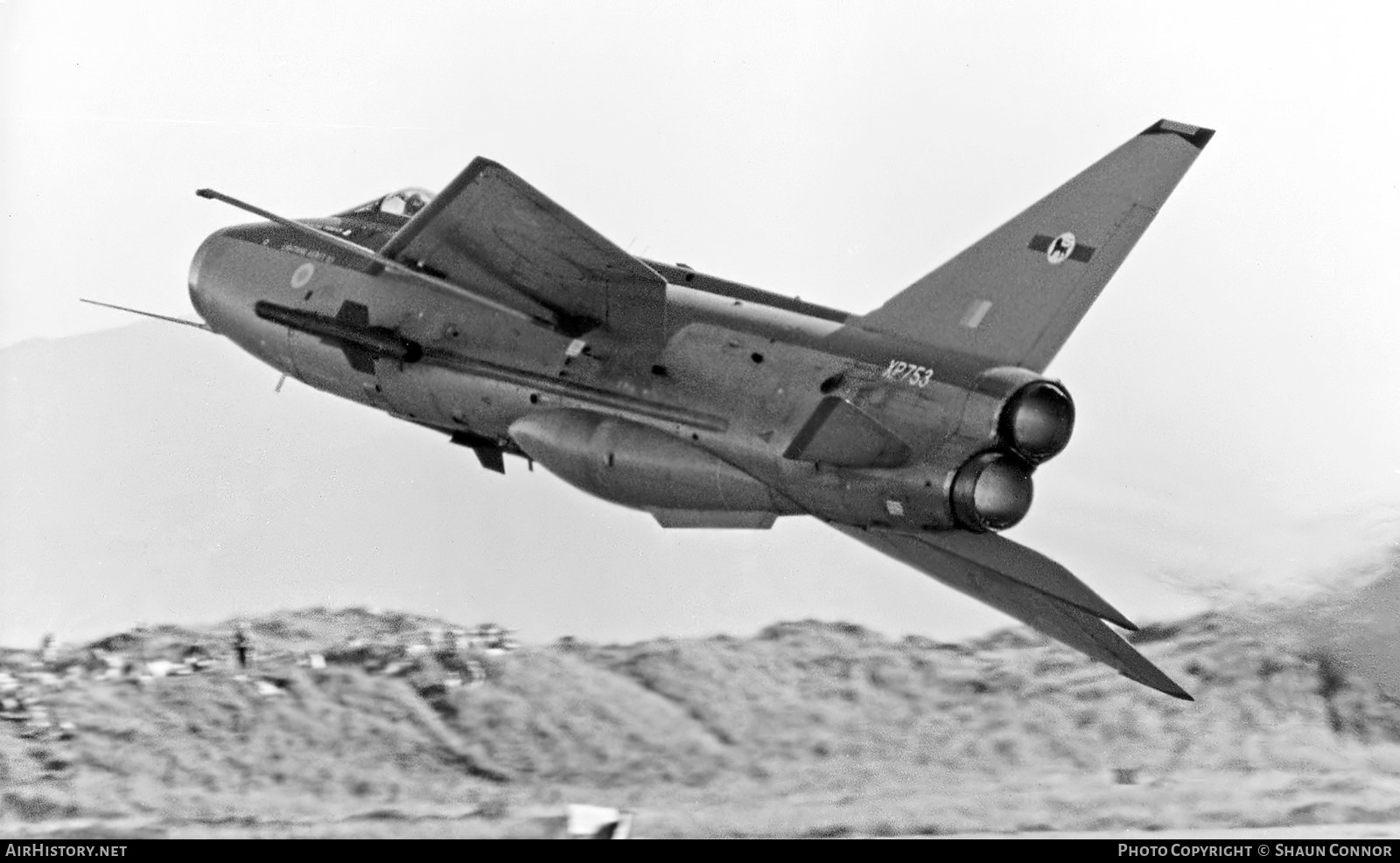 Aircraft Photo of XP753 | English Electric Lightning F3 | UK - Air Force | AirHistory.net #810066