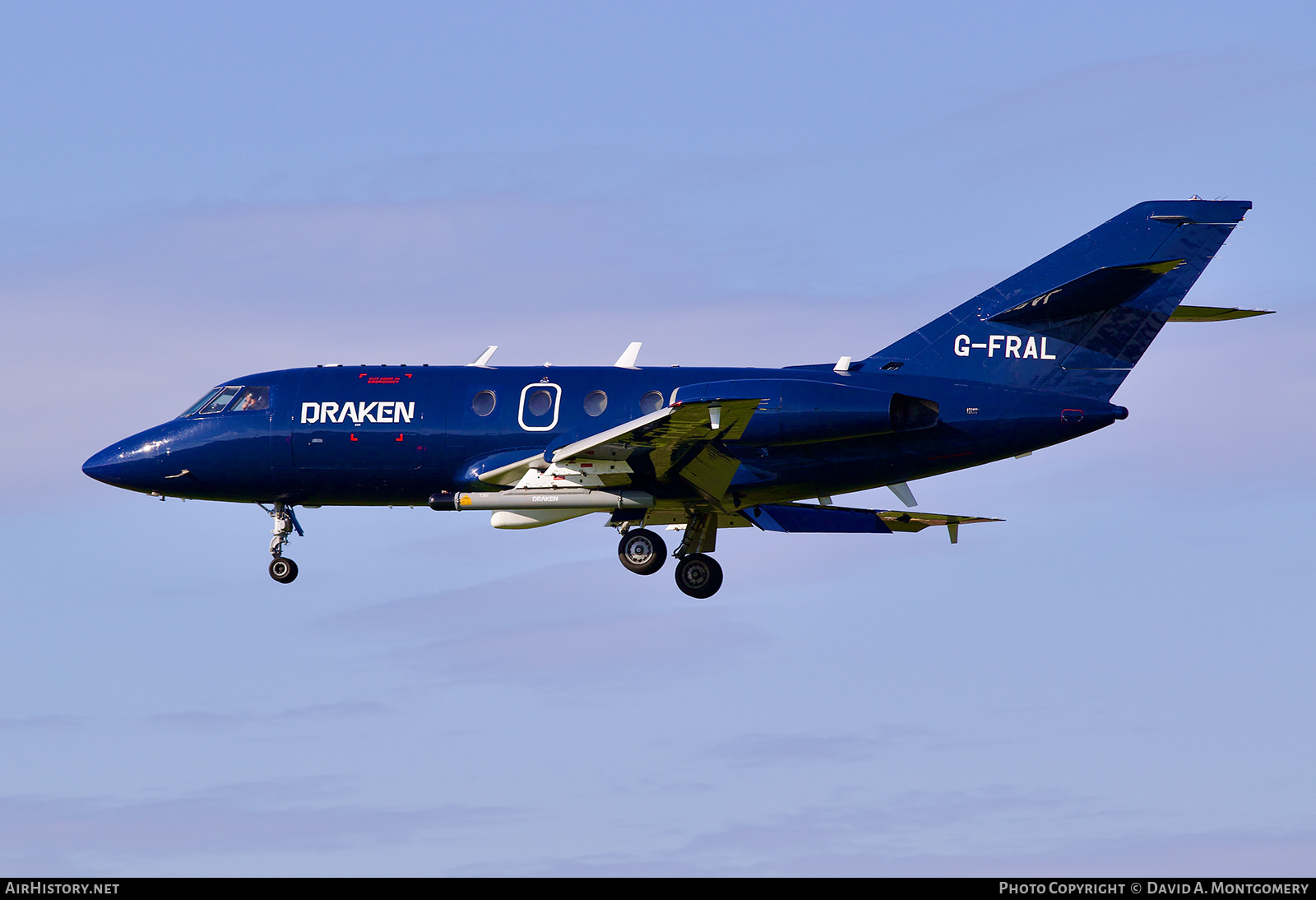 Aircraft Photo of G-FRAL | Dassault Falcon 20DC | Draken Europe | AirHistory.net #810072