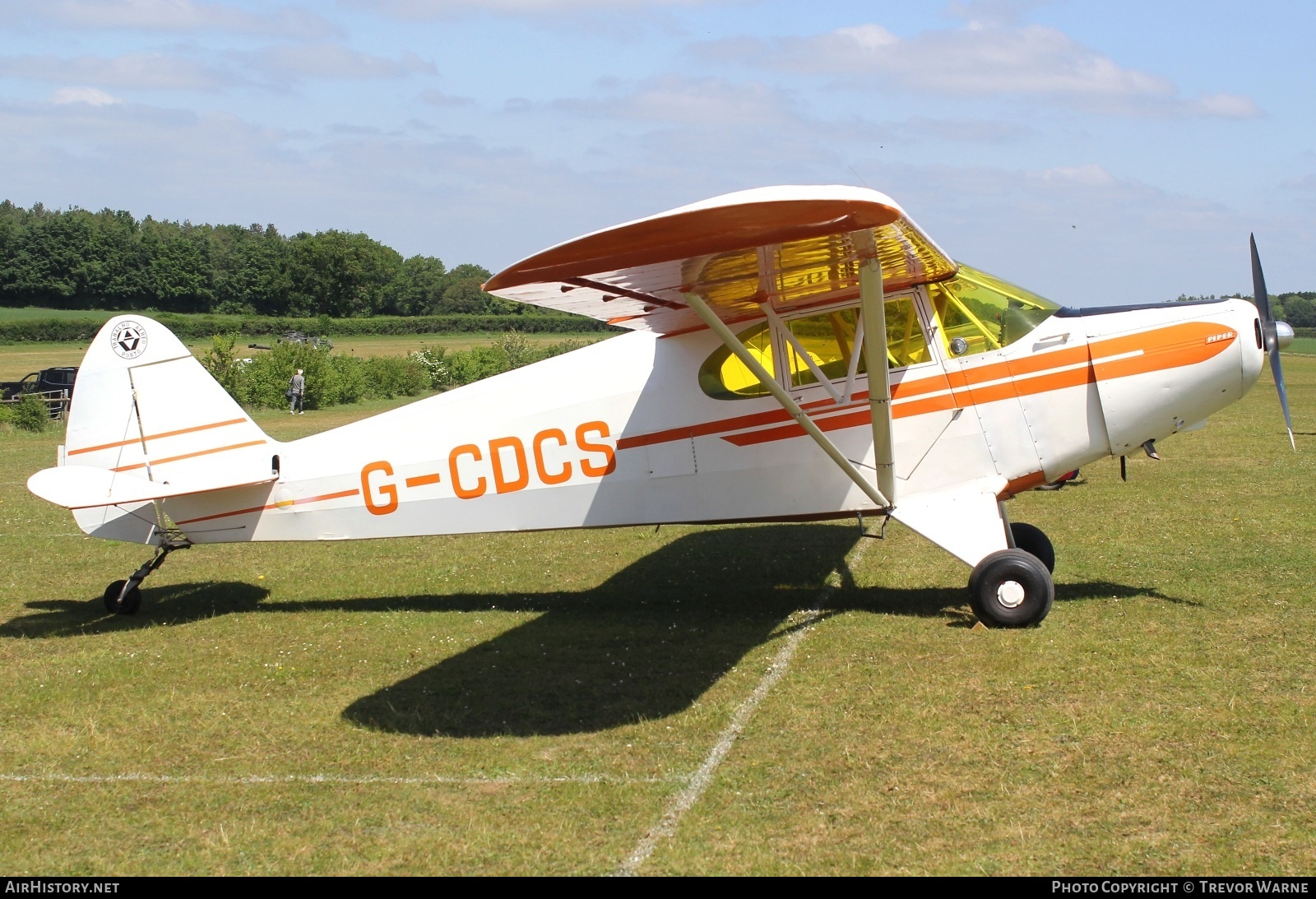 Aircraft Photo of G-CDCS | Piper PA-12 Super Cruiser | AirHistory.net #810081
