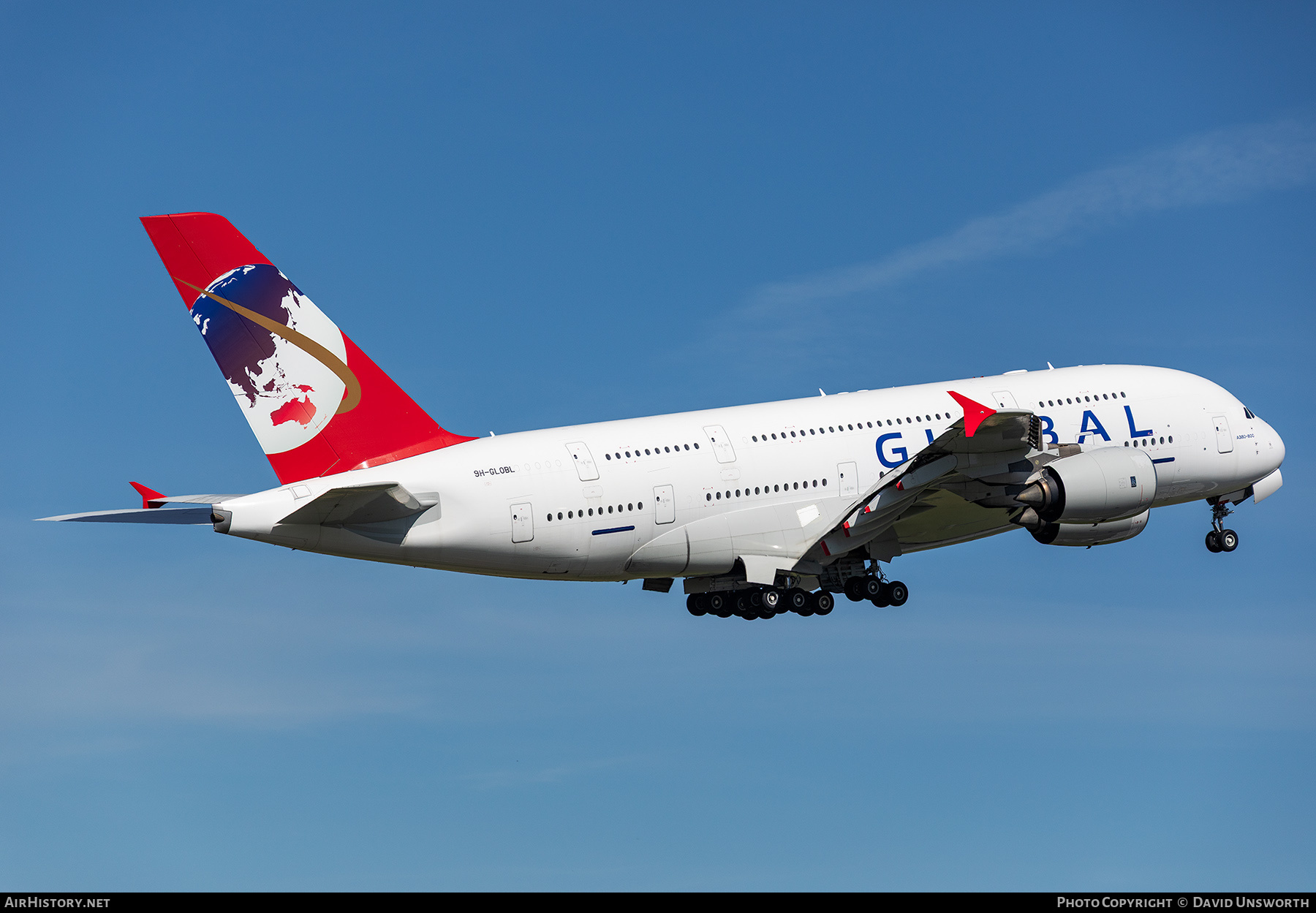 Aircraft Photo of 9H-GLOBL | Airbus A380-841 | Global Airlines | AirHistory.net #810085