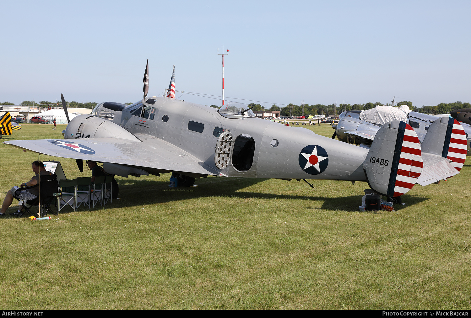 Aircraft Photo of N214CR / 19486 | Hamilton AT-11 | USA - Air Force | AirHistory.net #810088