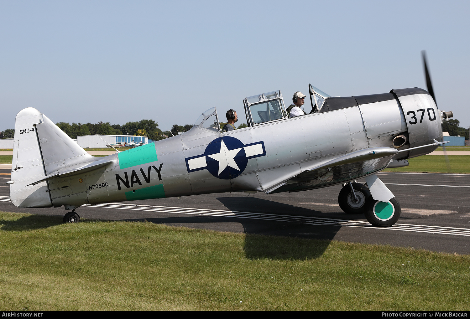 Aircraft Photo of N7090C | North American SNJ-4 Texan | USA - Navy | AirHistory.net #810094