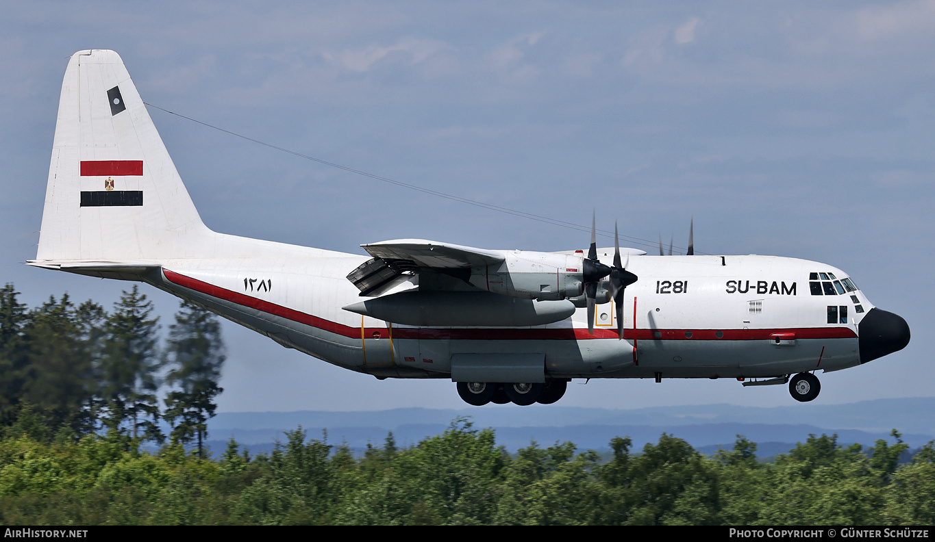 Aircraft Photo of 1281 / ۱۲۸۱ | Lockheed C-130H Hercules | Egypt - Air Force | AirHistory.net #810095