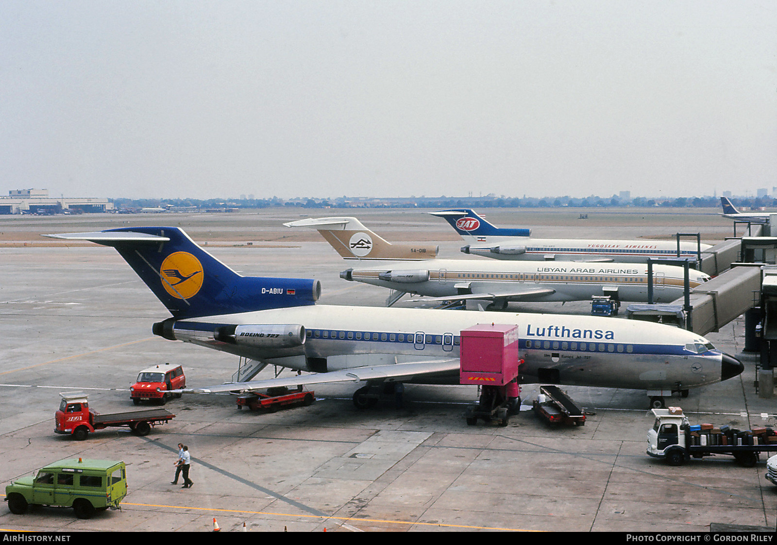 Aircraft Photo of D-ABIU | Boeing 727-30C | Lufthansa | AirHistory.net #810096