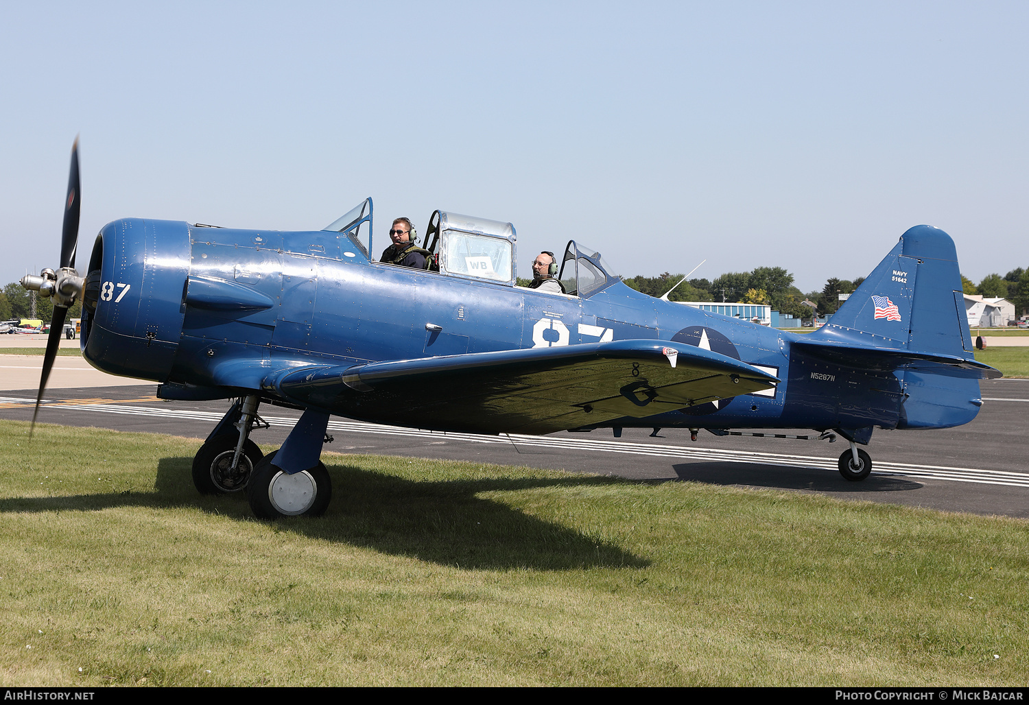 Aircraft Photo of N5287N | North American SNJ-4 Texan | USA - Navy | AirHistory.net #810098