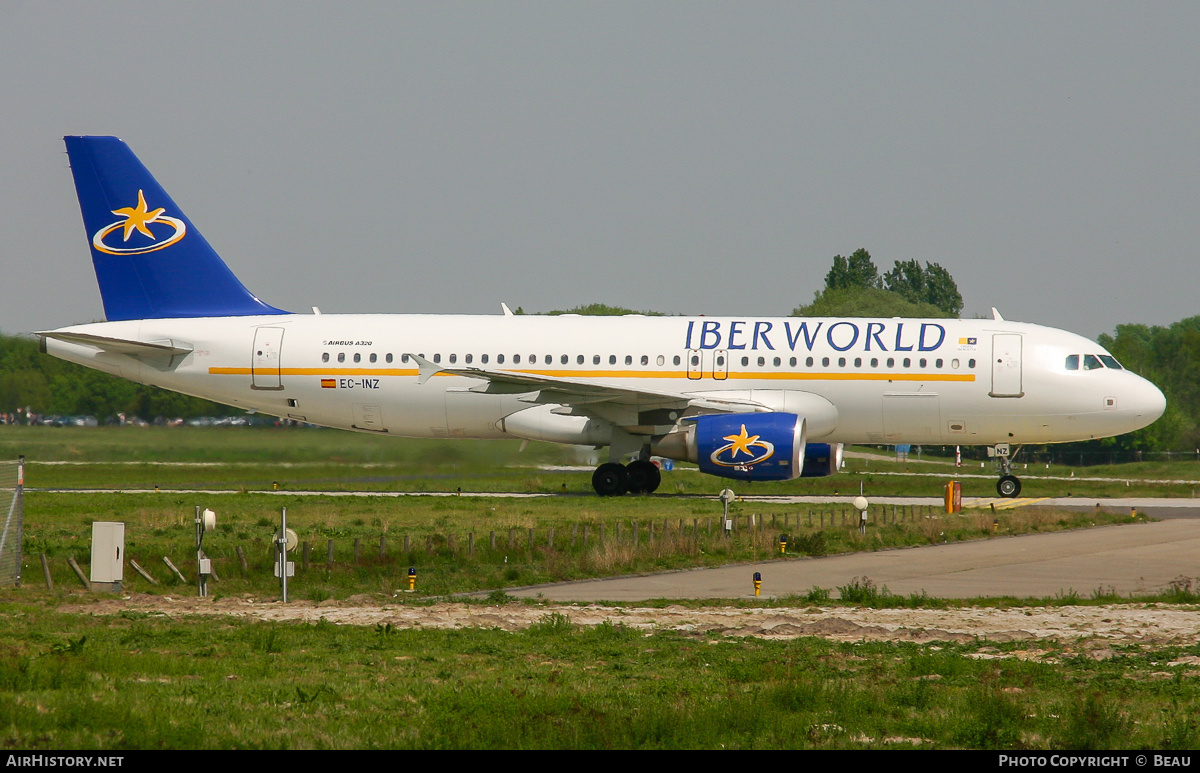 Aircraft Photo of EC-INZ | Airbus A320-214 | Iberworld Airlines | AirHistory.net #810107