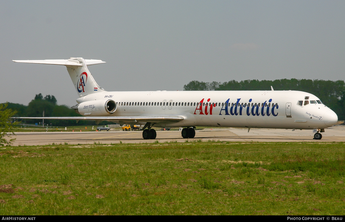 Aircraft Photo of 9A-CBJ | McDonnell Douglas MD-83 (DC-9-83) | Air Adriatic | AirHistory.net #810113