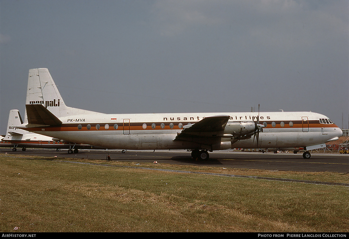 Aircraft Photo of PK-MVA | Vickers 952 Vanguard | Merpati Nusantara Airlines | AirHistory.net #810121
