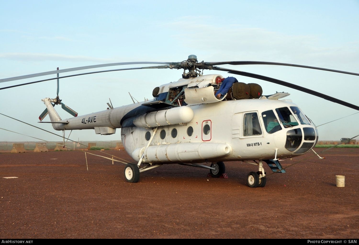 Aircraft Photo of 4L-AVE | Mil Mi-8MTV-1 | AirHistory.net #810130