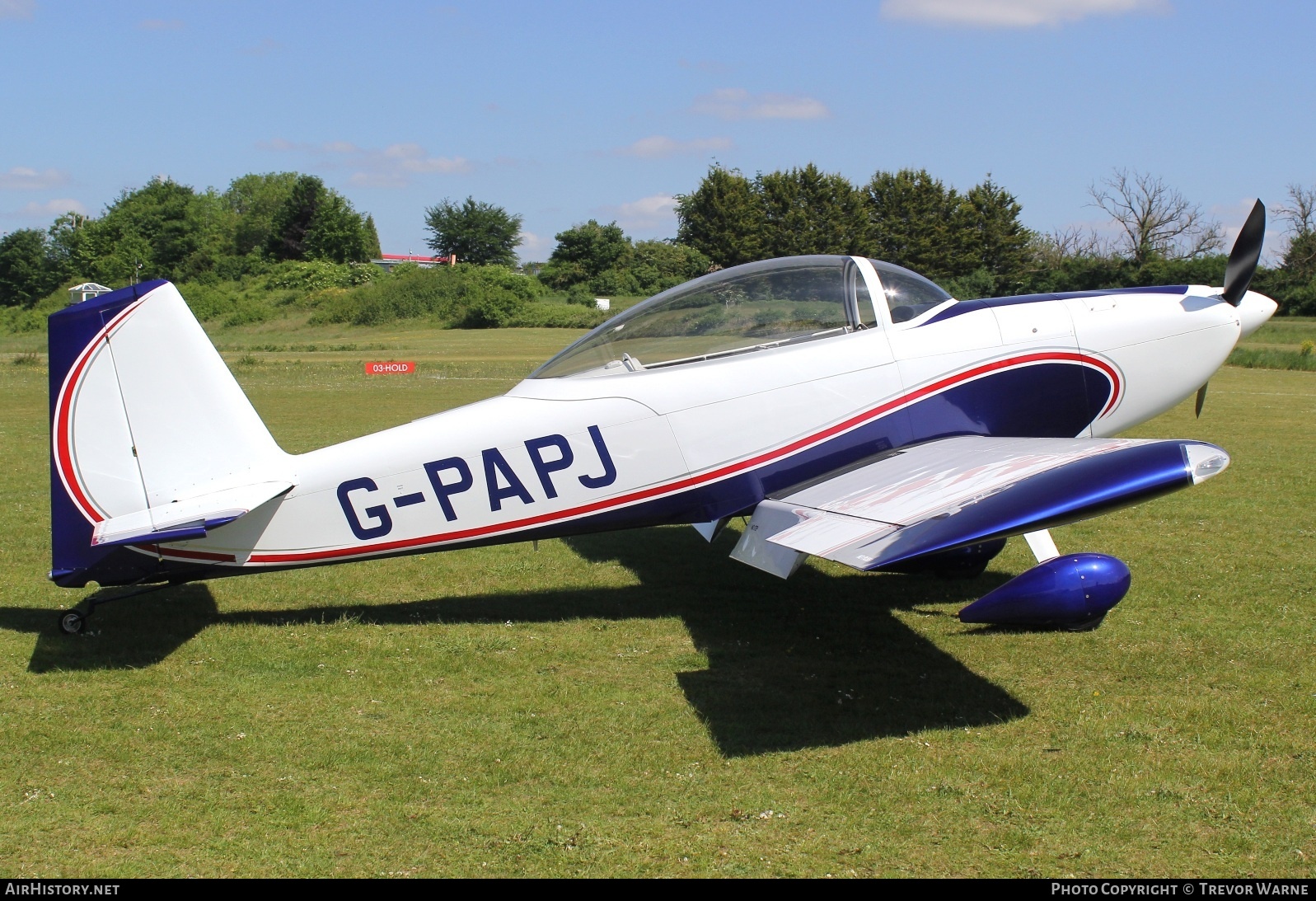 Aircraft Photo of G-PAPJ | Van's RV-8 | AirHistory.net #810134