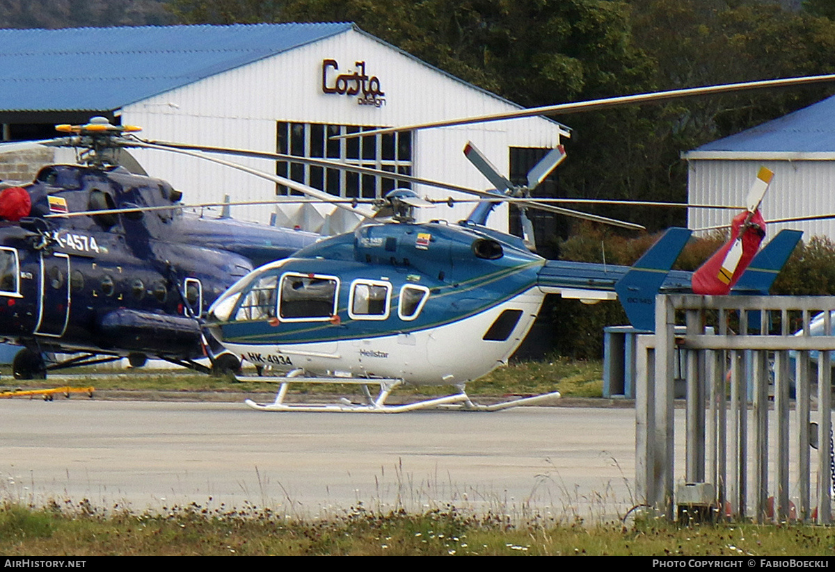 Aircraft Photo of HK-4934 | Eurocopter-Kawasaki EC-145 (BK-117C-2) | Helistar | AirHistory.net #810140