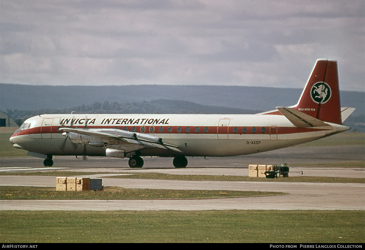 Aircraft Photo of G-AXOY | Vickers 952 Vanguard | Invicta International Airlines | AirHistory.net #810167