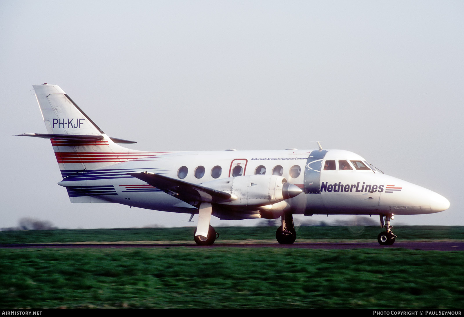 Aircraft Photo of PH-KJF | British Aerospace BAe-3108 Jetstream 31 | Netherlines | AirHistory.net #810172