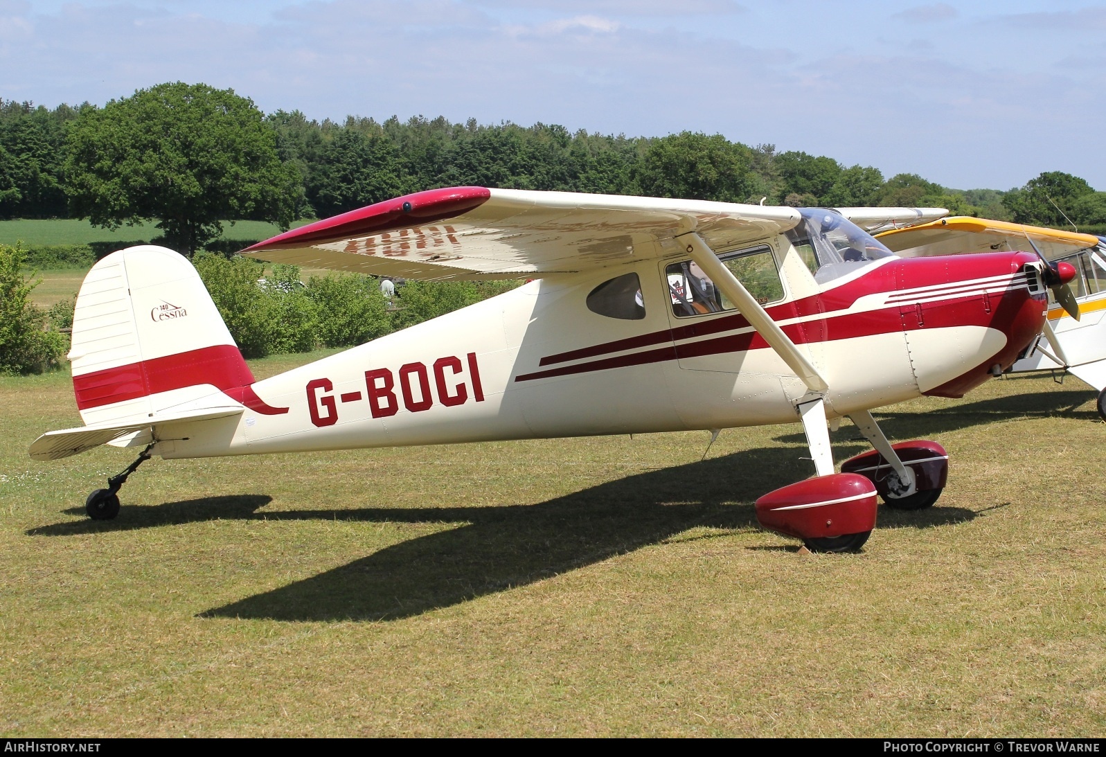 Aircraft Photo of G-BOCI | Cessna 140A | AirHistory.net #810182
