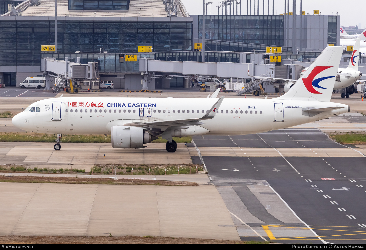Aircraft Photo of B-1211 | Airbus A320-251N | China Eastern Airlines | AirHistory.net #810207