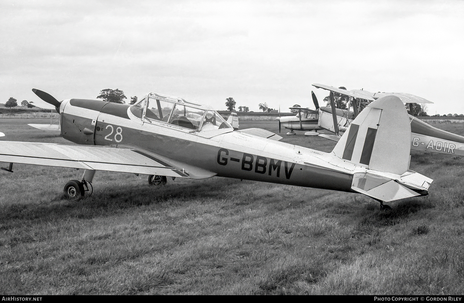 Aircraft Photo of G-BBMV | De Havilland DHC-1 Chipmunk Mk22 | UK - Air Force | AirHistory.net #810220