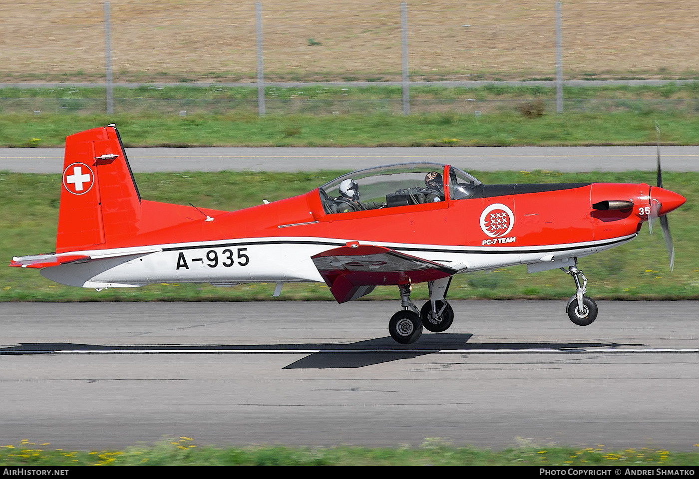 Aircraft Photo of A-935 | Pilatus NCPC-7 | Switzerland - Air Force | AirHistory.net #810227