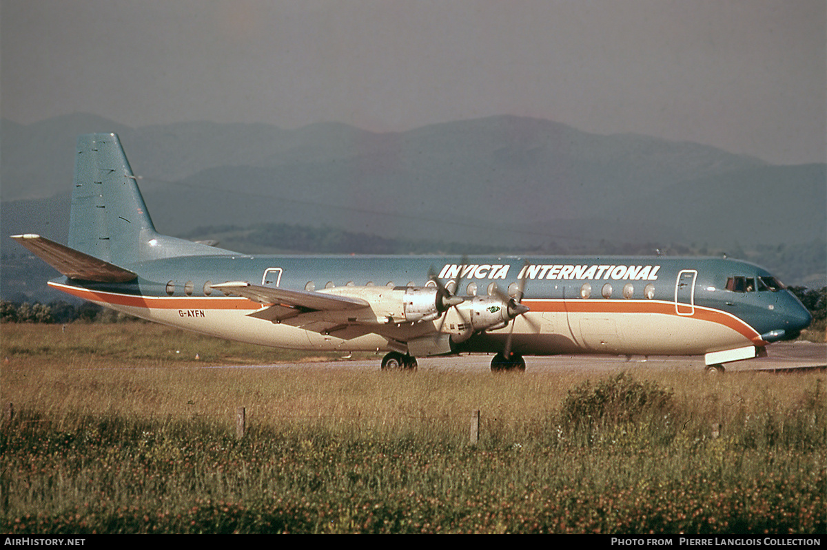 Aircraft Photo of G-AYFN | Vickers 952 Vanguard | Invicta International Airlines | AirHistory.net #810240