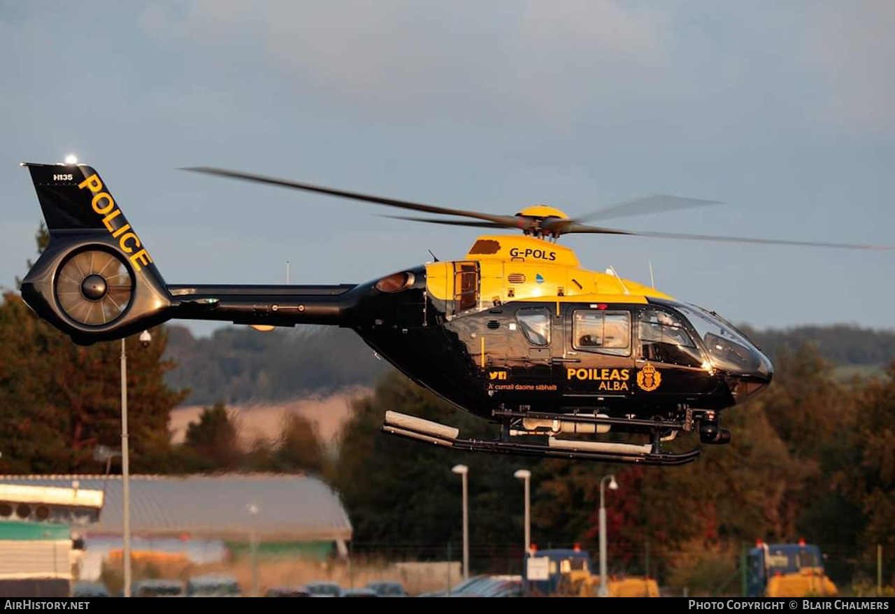 Aircraft Photo of G-POLS | Airbus Helicopters H-135 (EC-135T-3) | Police Scotland | AirHistory.net #810241