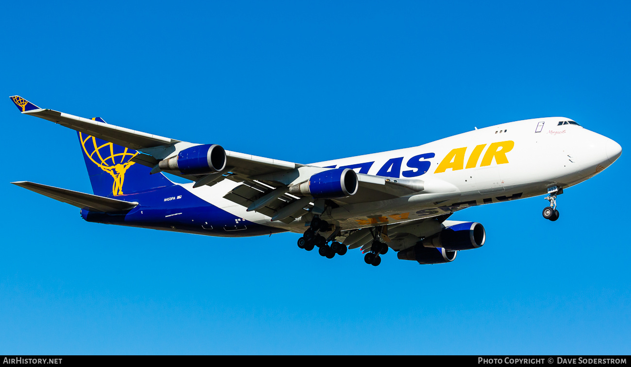 Aircraft Photo of N453PA | Boeing 747-46NF/SCD | Atlas Air | AirHistory.net #810256