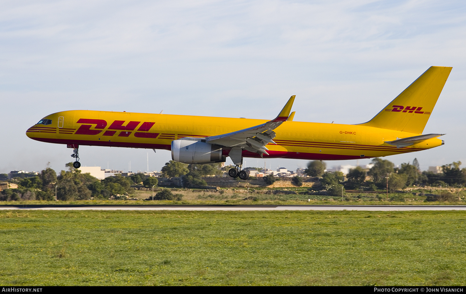 Aircraft Photo of G-DHKC | Boeing 757-256(PCF) | DHL International | AirHistory.net #810258