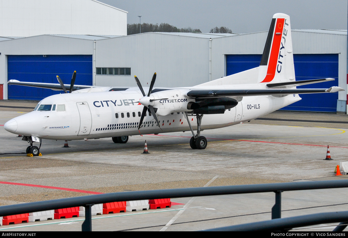 Aircraft Photo of OO-VLS | Fokker 50 | CityJet | AirHistory.net #810264