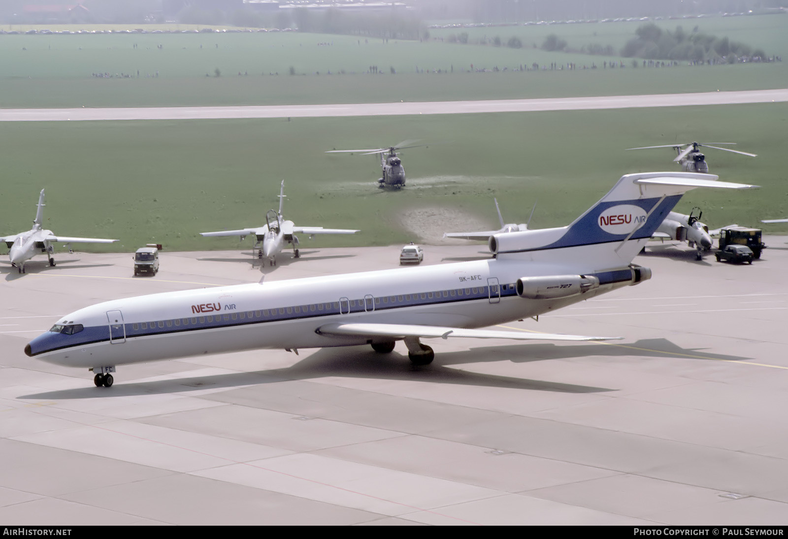 Aircraft Photo of 9K-AFC | Boeing 727-269/Adv | Nesu Air | AirHistory.net #810277
