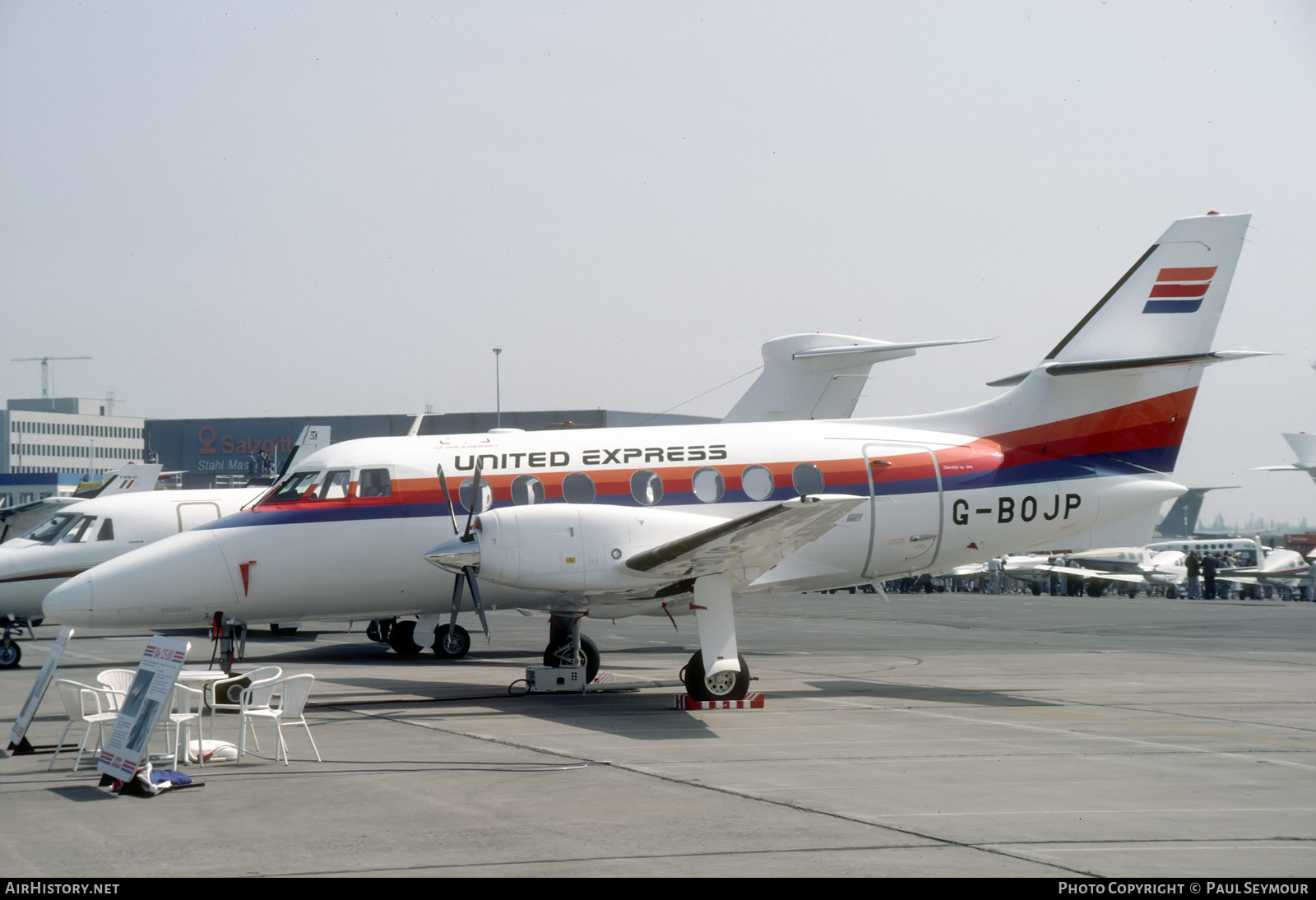 Aircraft Photo of G-BOJP | British Aerospace BAe-3102 Jetstream 31 | United Express | AirHistory.net #810285
