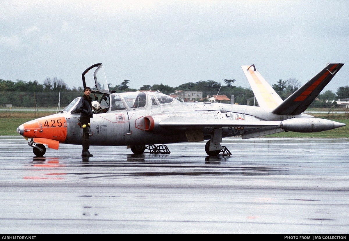 Aircraft Photo of 425 | Fouga CM-170R Magister | France - Air Force | AirHistory.net #810286