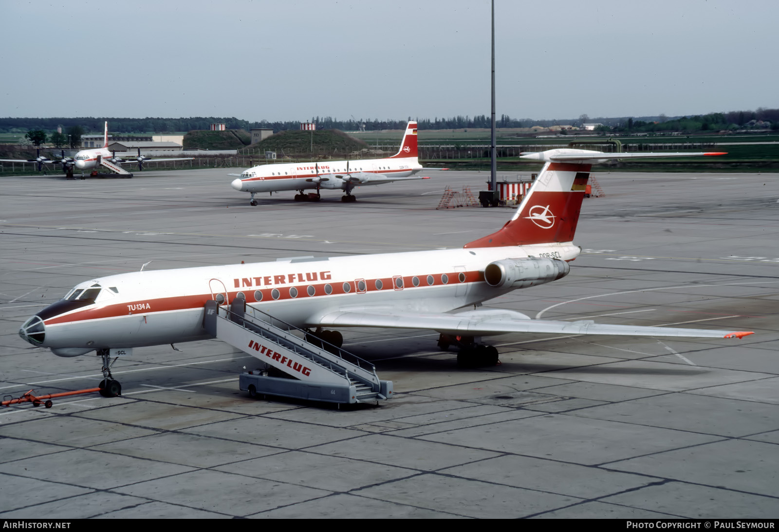 Aircraft Photo of DDR-SCL | Tupolev Tu-134AK | Interflug | AirHistory.net #810289