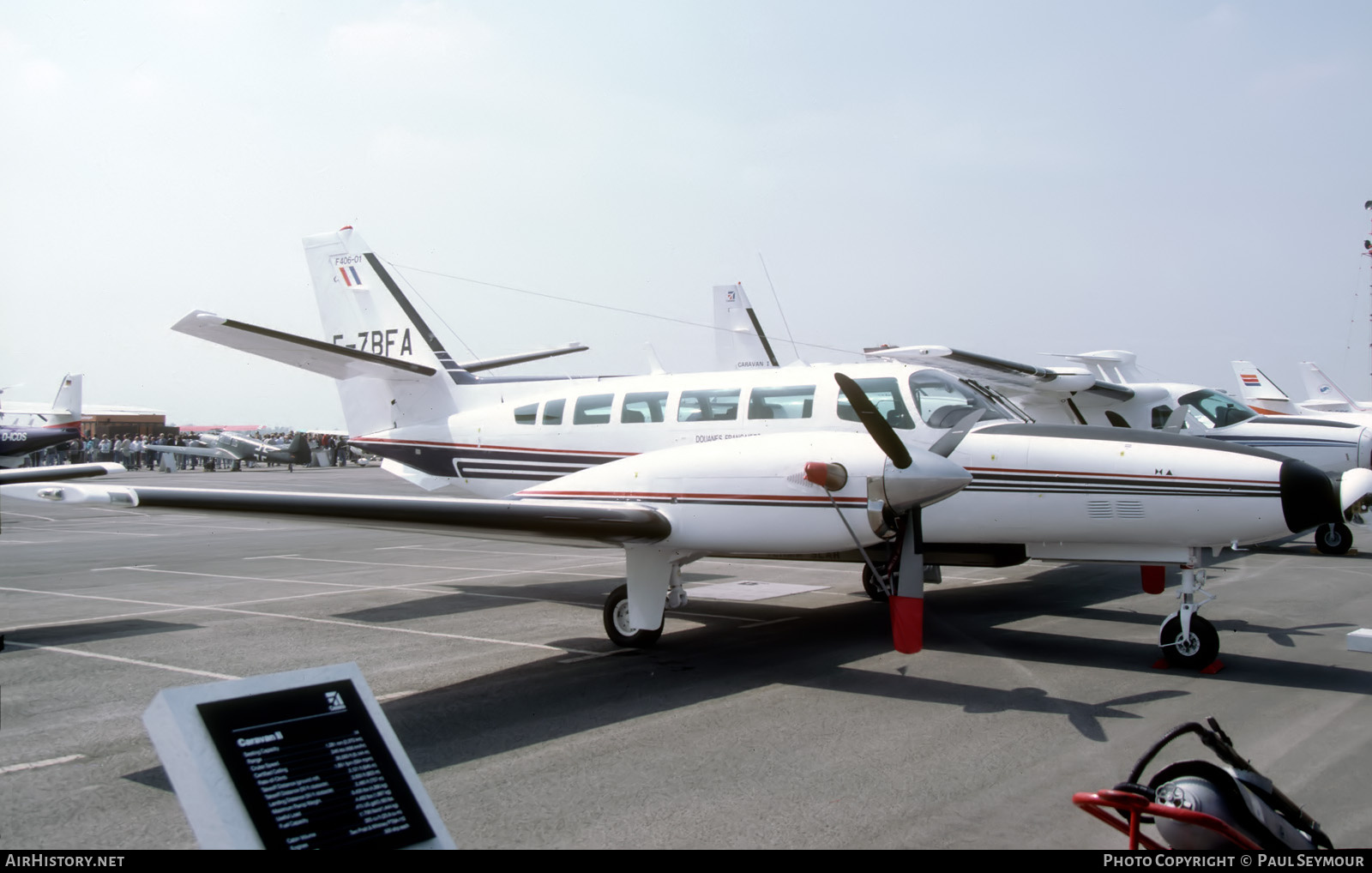 Aircraft Photo of F-ZBFA | Reims F406 Vigilant | France - Customs | AirHistory.net #810291