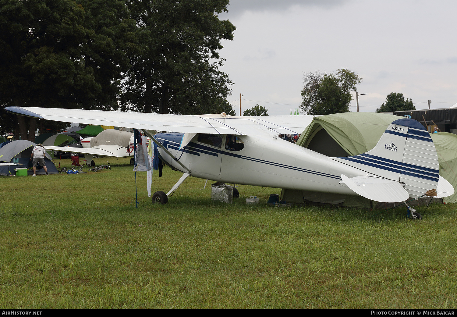 Aircraft Photo of N2735D | Cessna 170B | AirHistory.net #810293