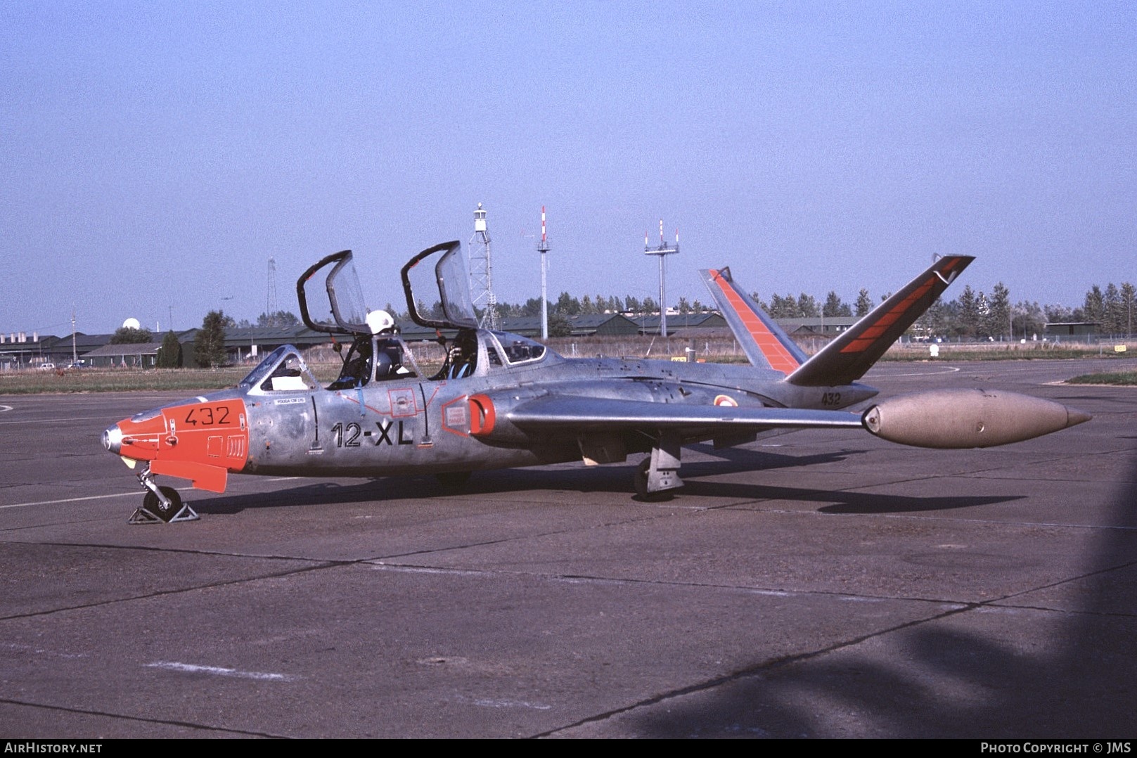 Aircraft Photo of 432 | Fouga CM-170R Magister | France - Air Force | AirHistory.net #810296