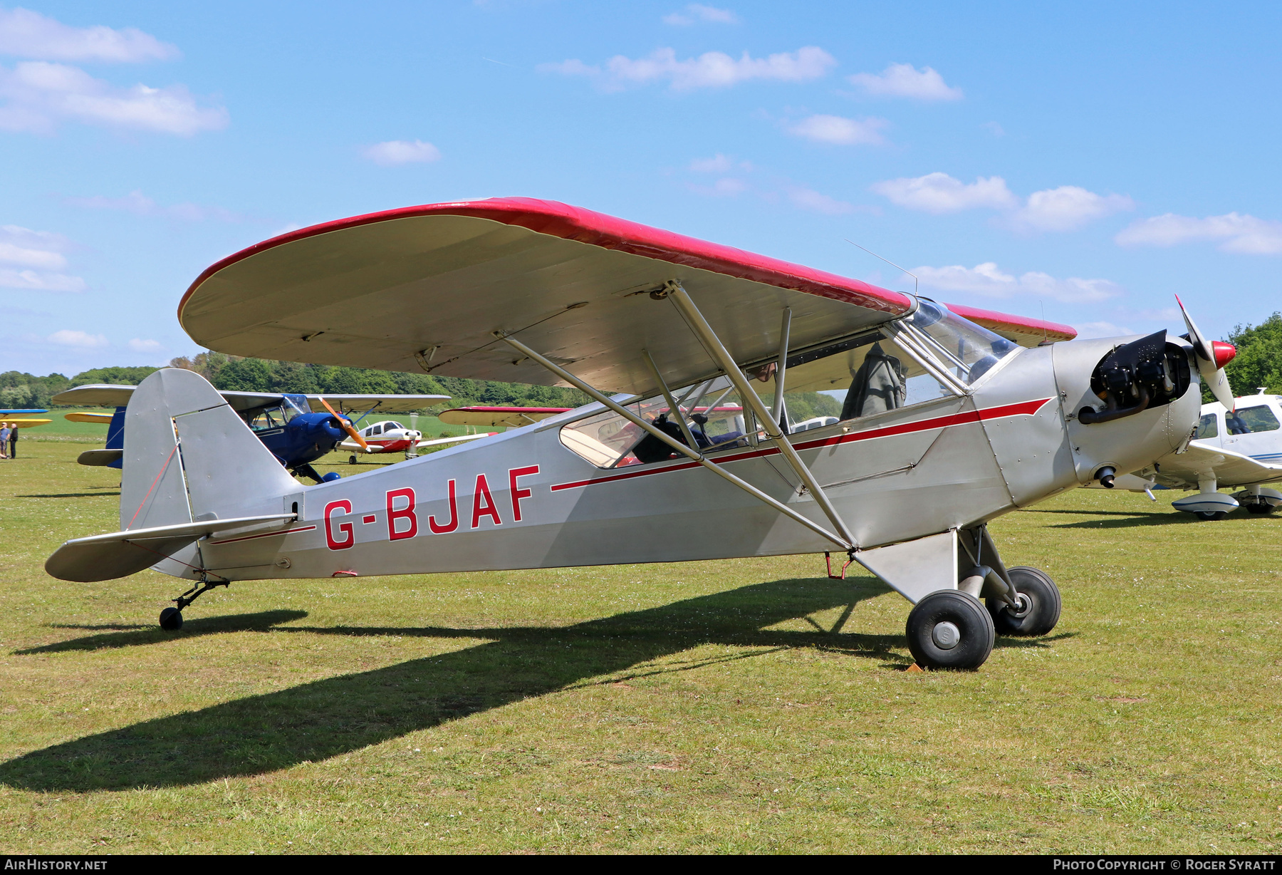 Aircraft Photo of G-BJAF | Piper J-3C-65 Cub | AirHistory.net #810309