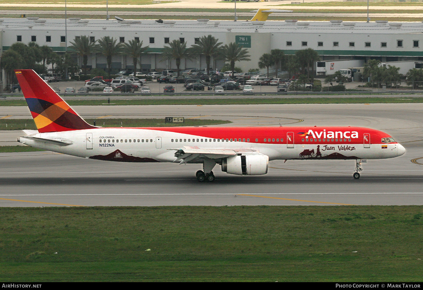 Aircraft Photo of N522NA | Boeing 757-236 | Avianca | AirHistory.net #810317
