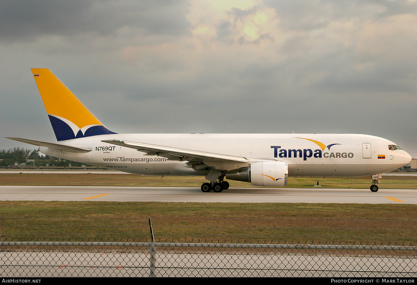 Aircraft Photo of N769QT | Boeing 767-241/ER(BDSF) | Tampa Cargo | AirHistory.net #810320