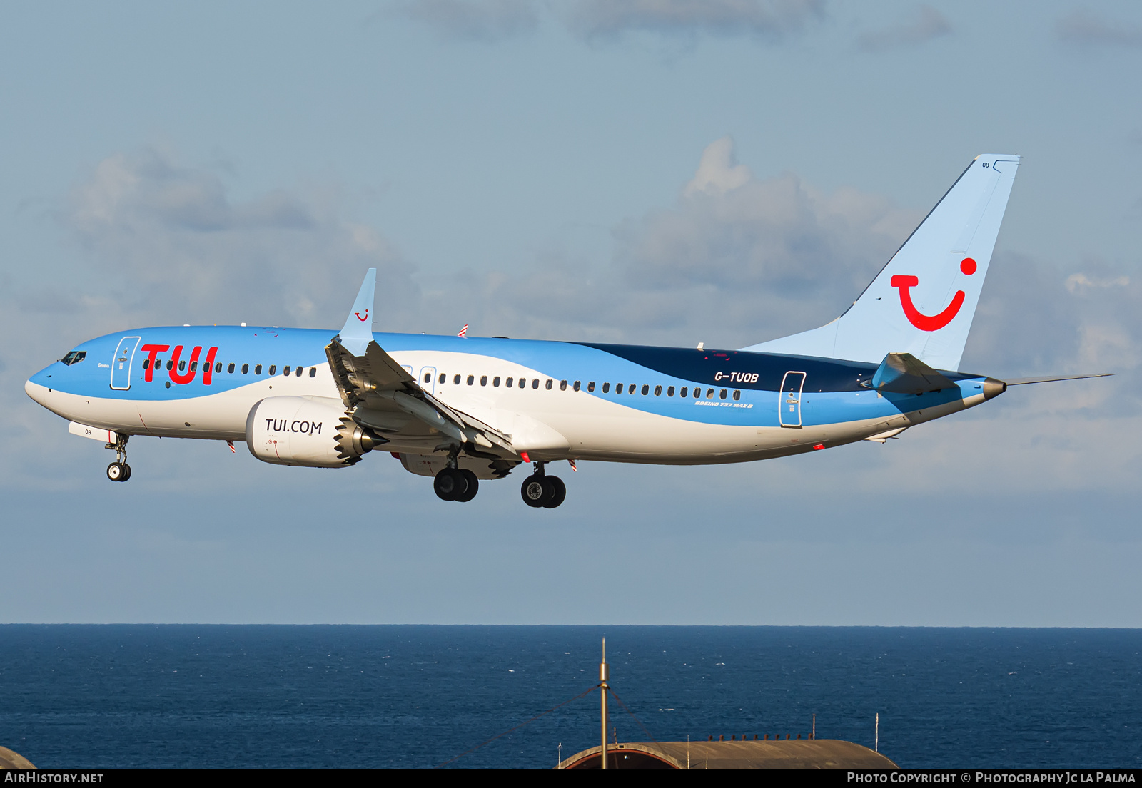Aircraft Photo of G-TUOB | Boeing 737-8 Max 8 | TUI | AirHistory.net #810334