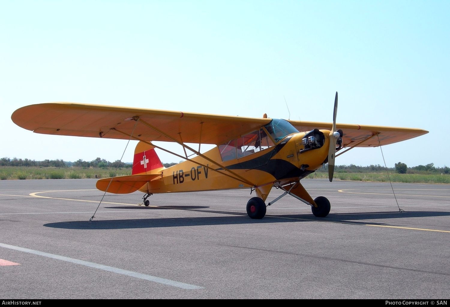 Aircraft Photo of HB-OFV | Piper L-4J Cub (J-3C-65D) | AirHistory.net #810336