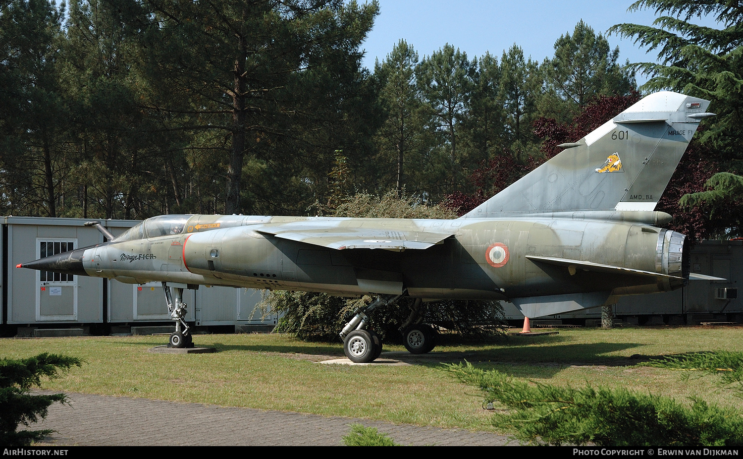Aircraft Photo of 601 | Dassault Mirage F1CR | France - Air Force | AirHistory.net #810344